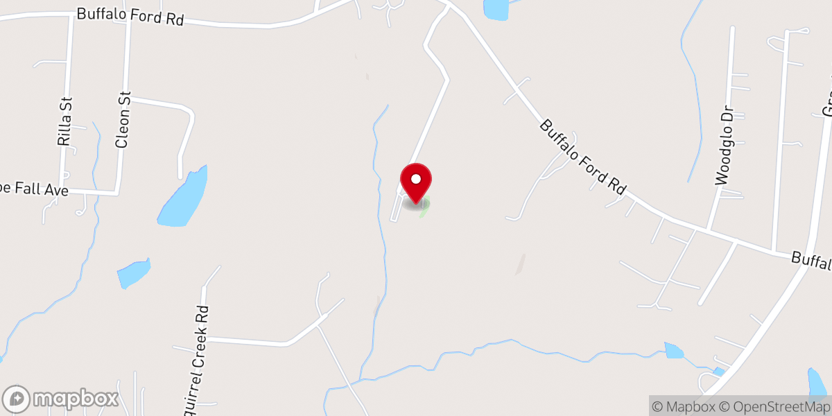 Map showing location of Mountain Of Faith Christian Church