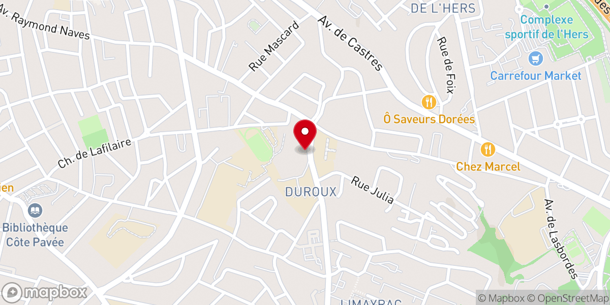 Map showing location of Communaute FEC