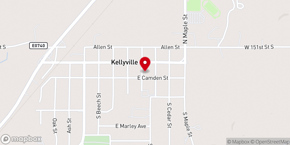 Map showing location of The Reach at Kellyville Coalition Church