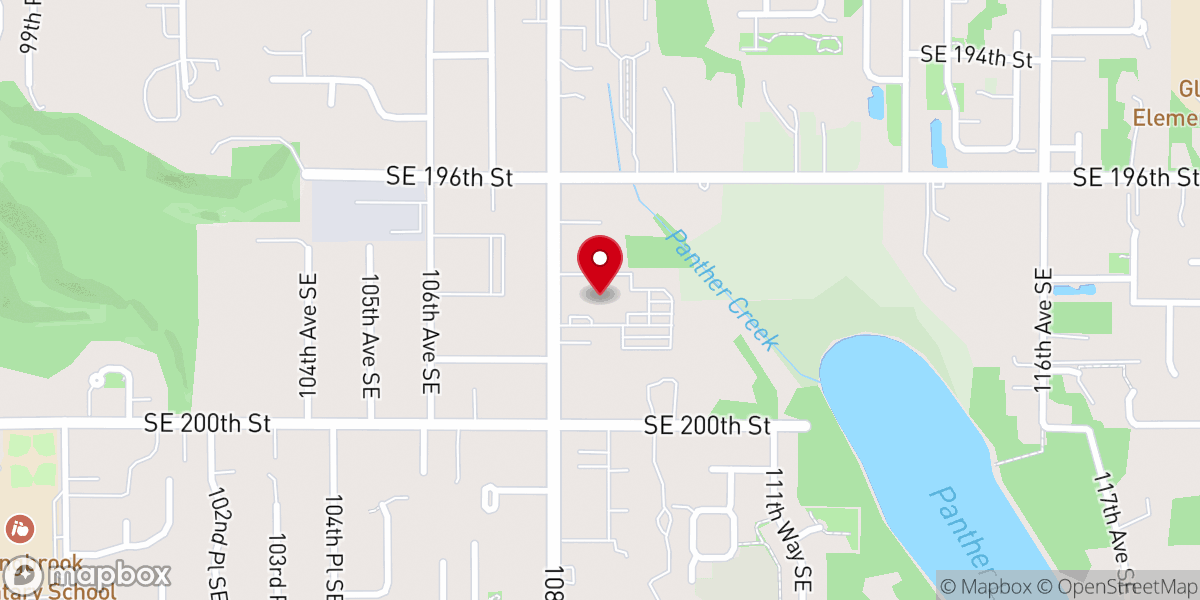 Map showing location of New Hope Presbyterian Church(玩羽毛球)