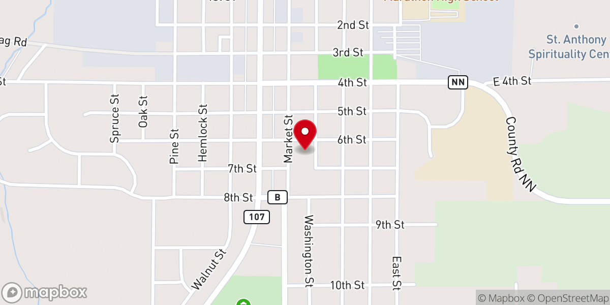 Map showing location of Pax Christi Adoration Chapel