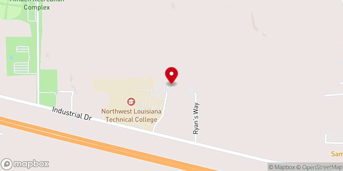 Map showing location of Minden Seventh-day Adventist Church