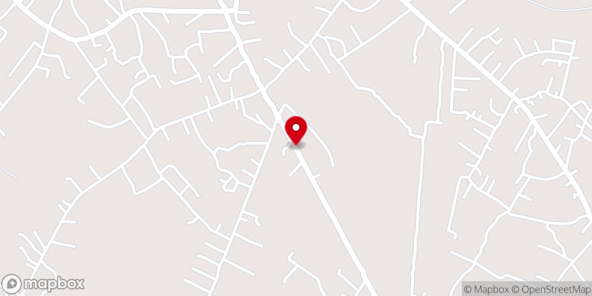 Map showing location of St Bernard catholic church