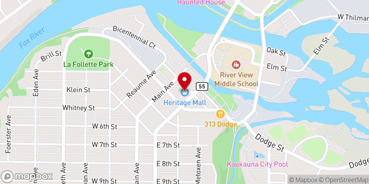Map showing location of Angels of Hope Metropolitan Community Church