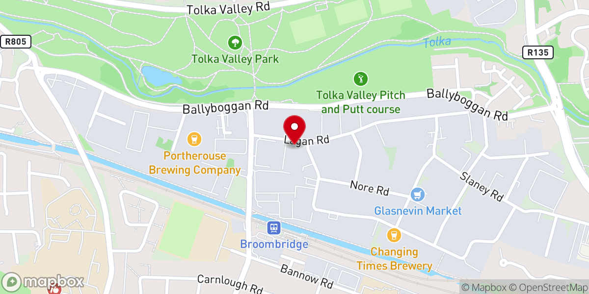 Map showing location of Peniel Dublin