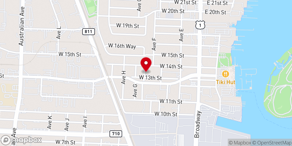 Map showing location of Golden Gate Church