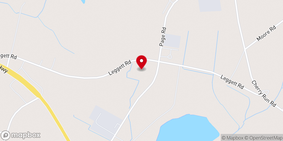 Map showing location of Wesleyan Pentecostal Church
