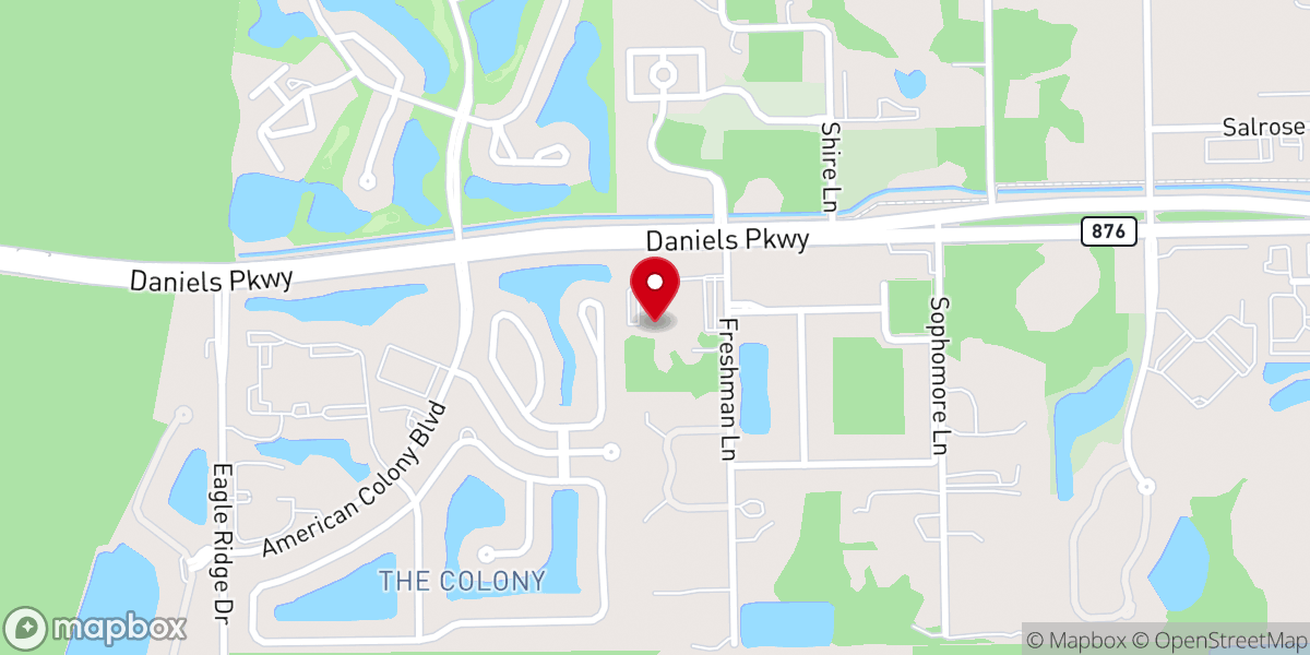 Map showing location of Ondas de Amor Fort Myers Ministerio Internacional