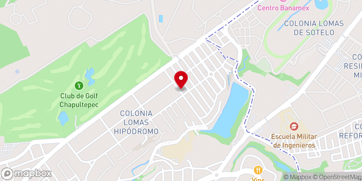 Map showing location of Catedral Metropolitana de la Santa Sabiduría de Dios (Santa Sofía)
