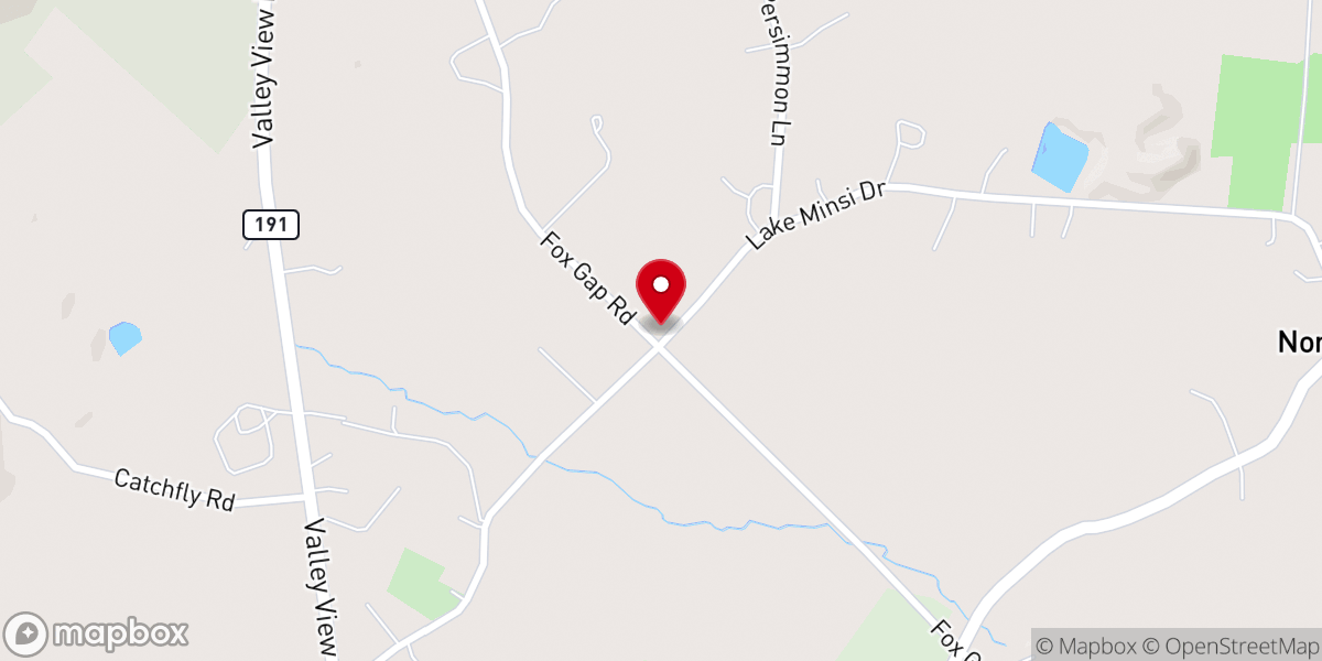 Map showing location of Nehemiah Center for Worship - Church