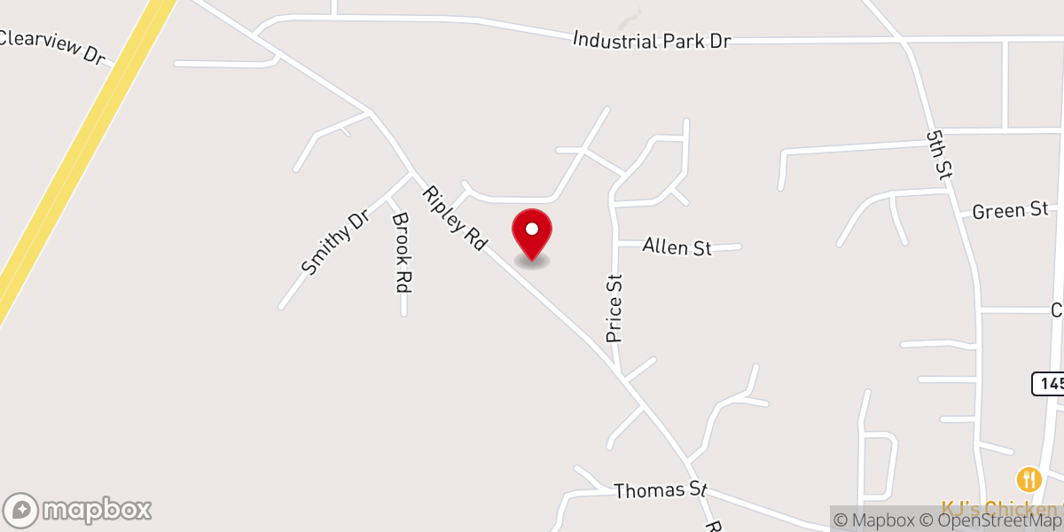 Map showing location of Fanning The Flame Ministries