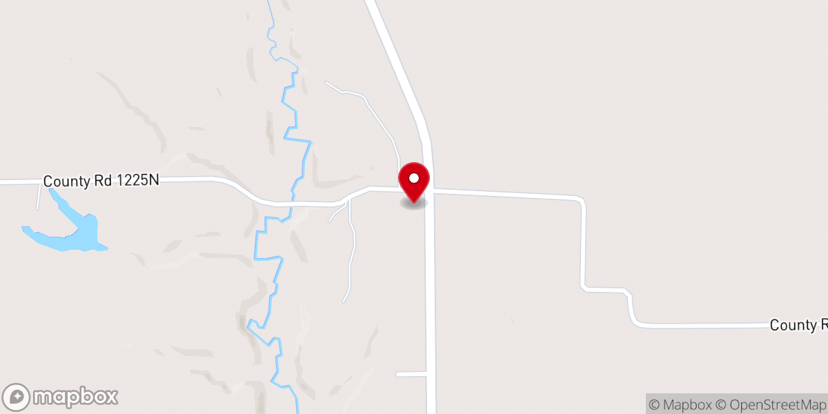 Map showing location of Countryside baptist church