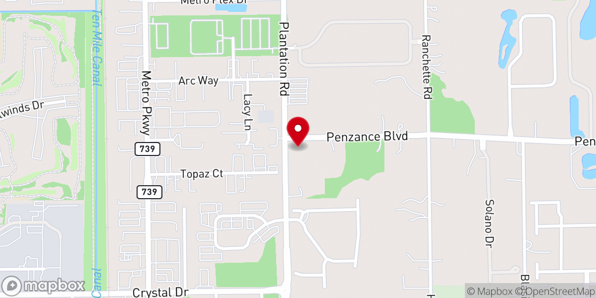 Map showing location of Apostolic Praise Tabernacle