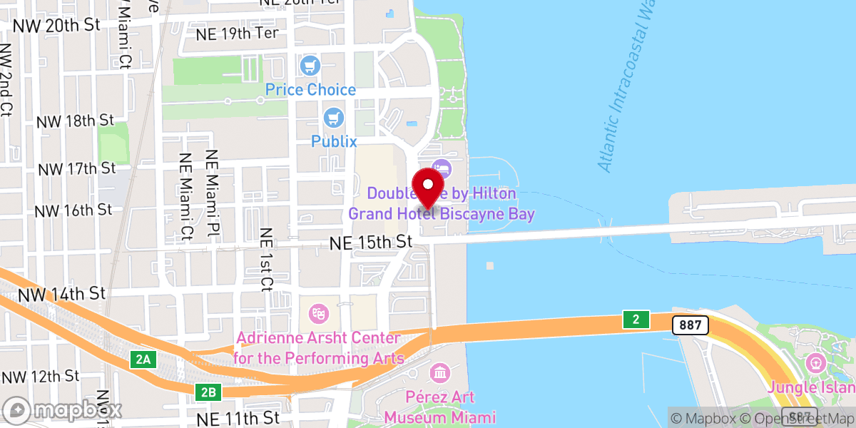 Map showing location of Trinity Cathedral