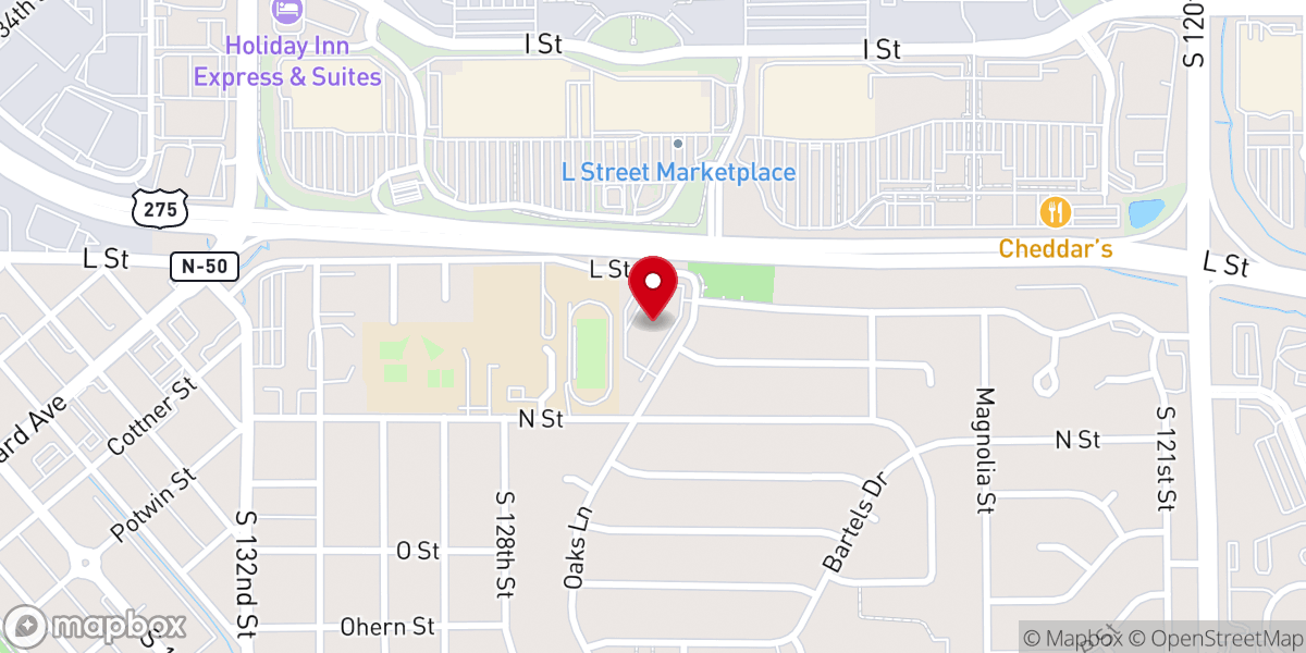 Map showing location of FaithWestwood UMC