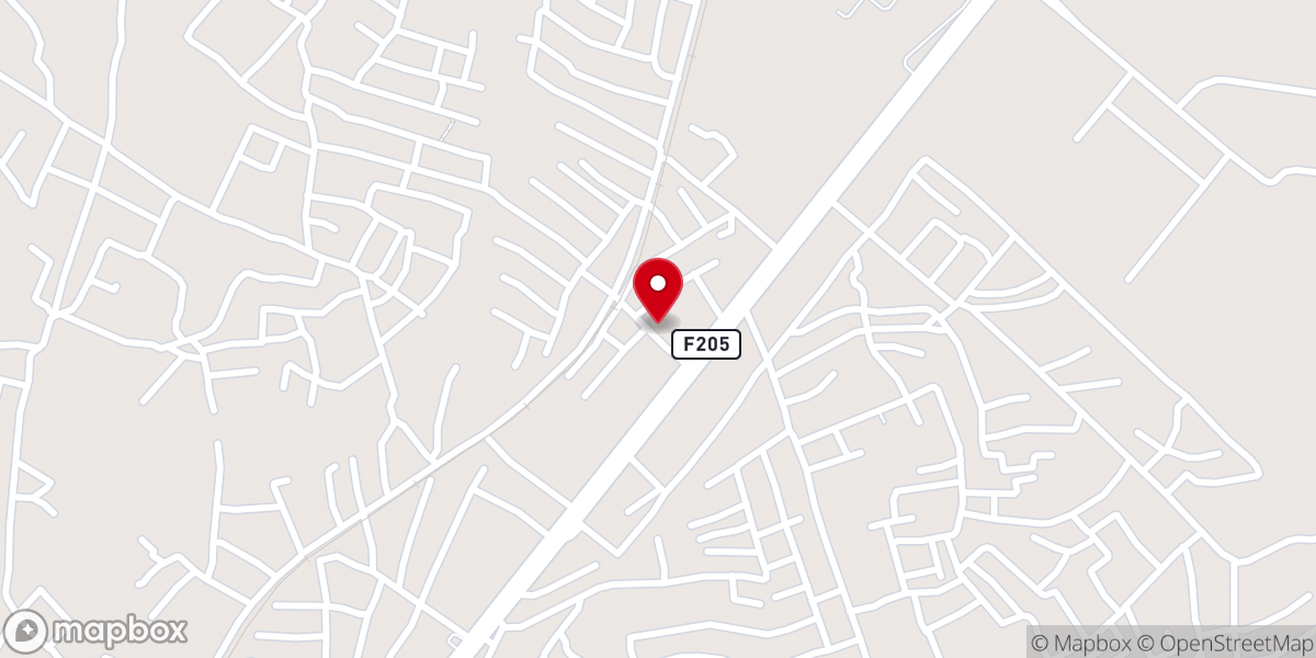 Map showing location of Ogo-Oluwa Baptist Church