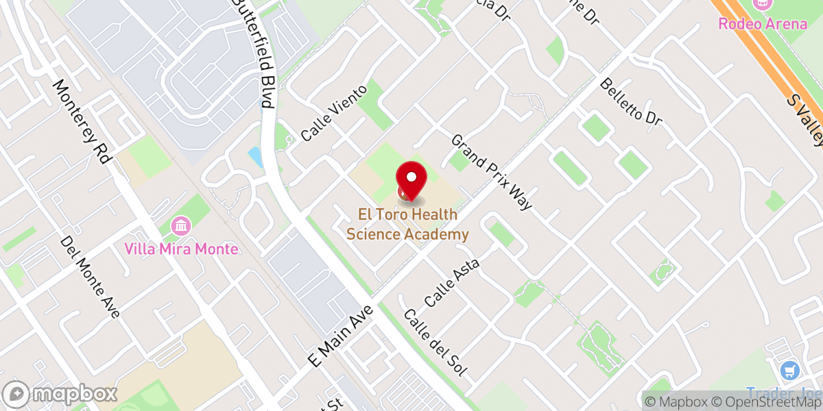 Map showing location of United Christian Fellowship - Silicon Valley