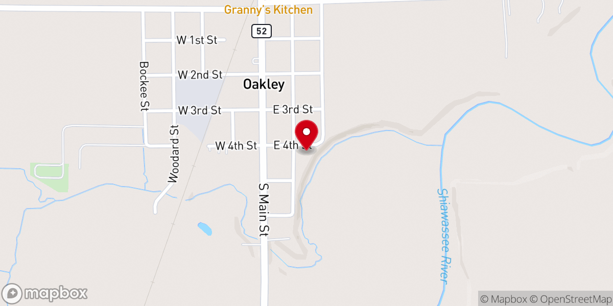 Map showing location of St Michael Church