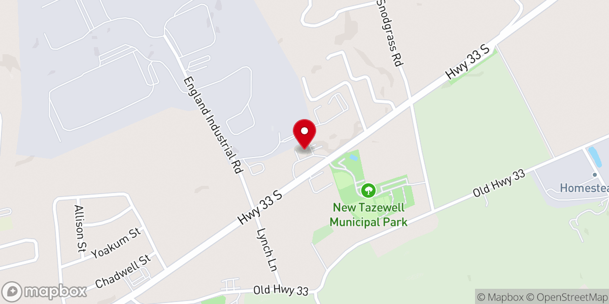 Map showing location of Upper Room Ministries