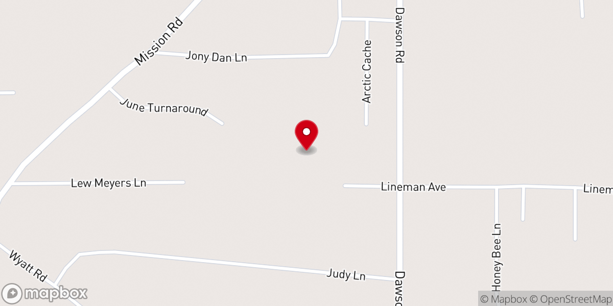 Map showing location of Missionary Chapel Fellowship Hall