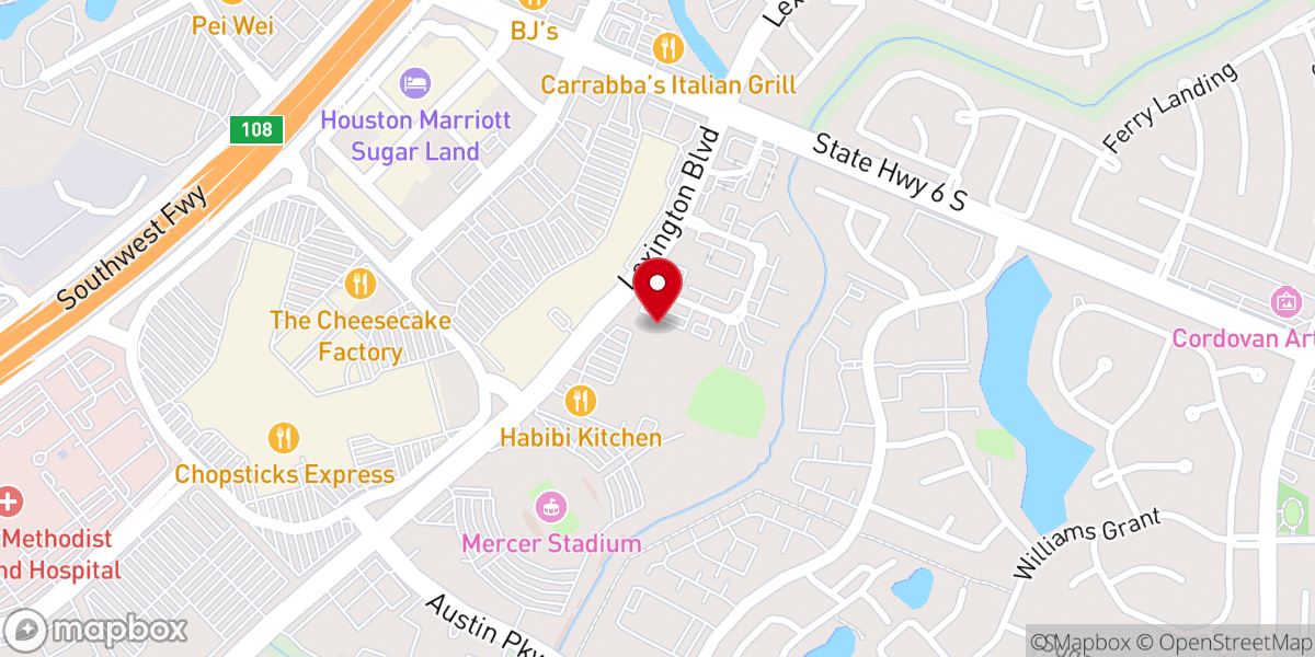 Map showing location of Redeemer Bible Church