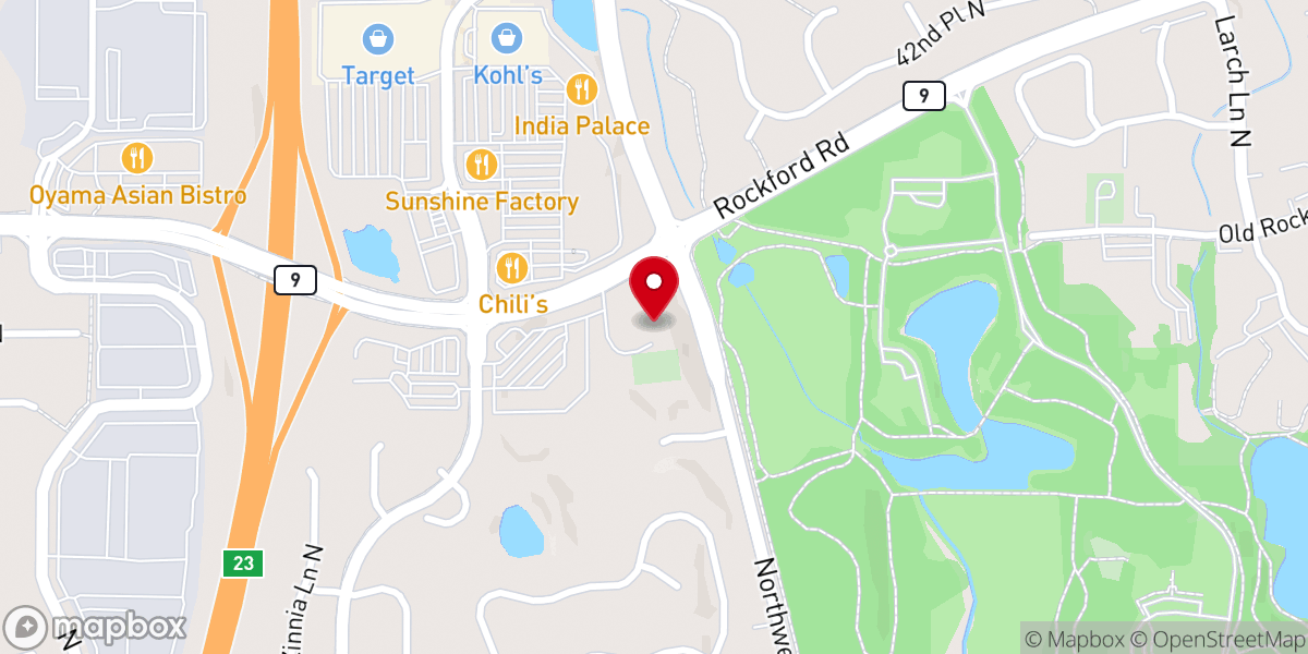 Map showing location of St. Joseph Catholic Community - Historic Little Church