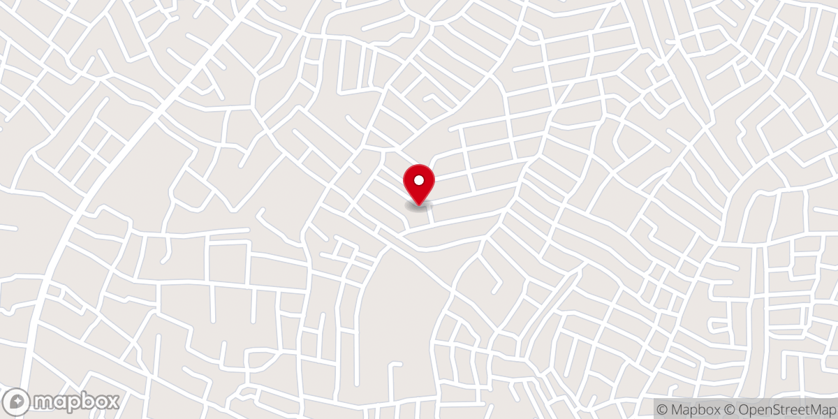 Map showing location of Holy Trinity Catholic Church