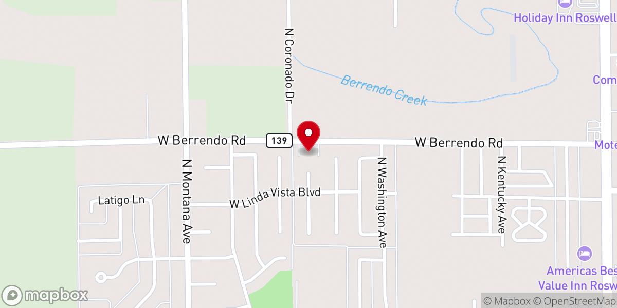 Map showing location of Redeemer Christian Fellowship