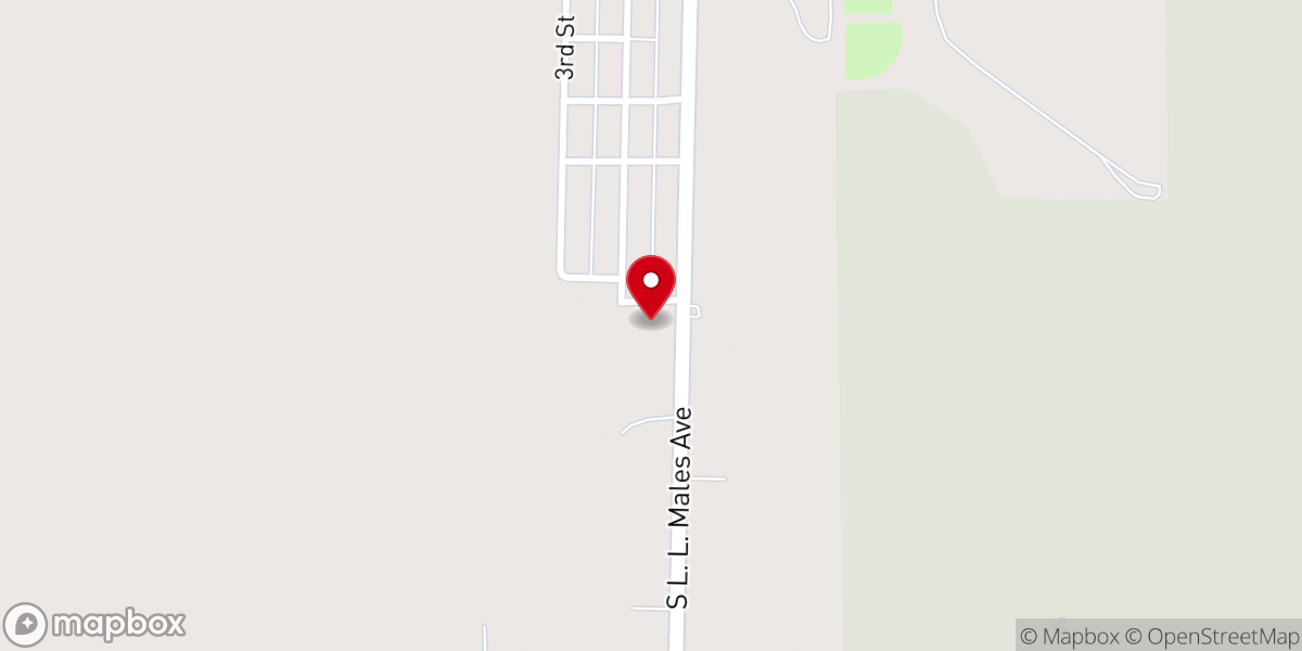 Map showing location of Cheyenne First Methodist Church