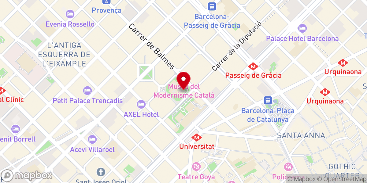 Map showing location of Equipos de la Madre de Dios