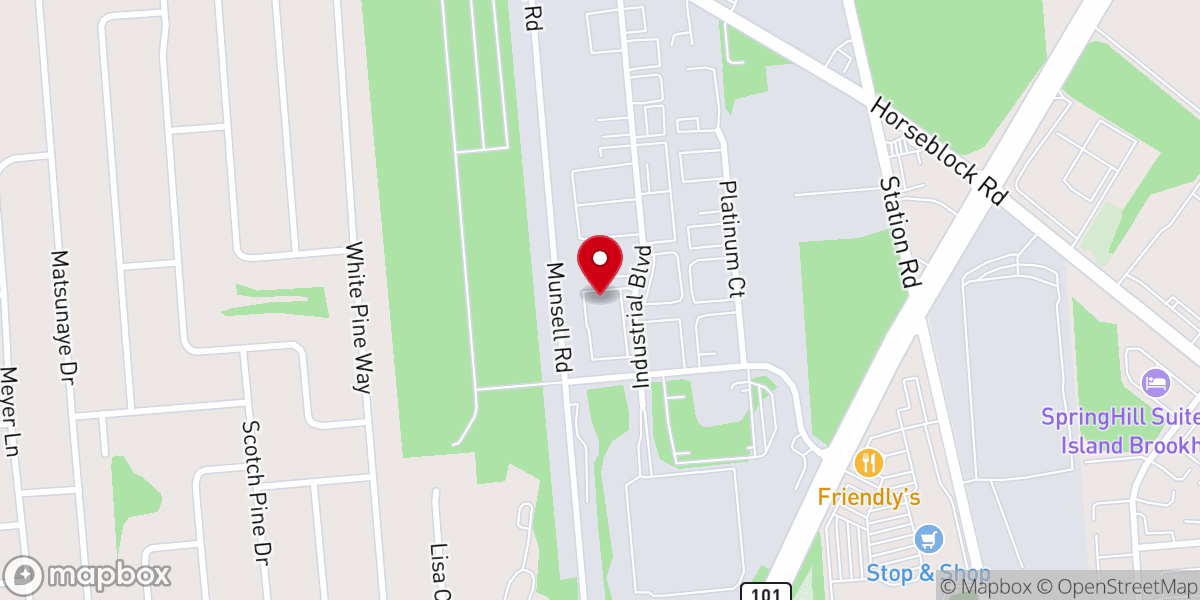 Map showing location of Genesis Church