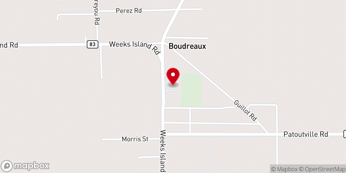 Map showing location of Saint Nicholas Catholic Church