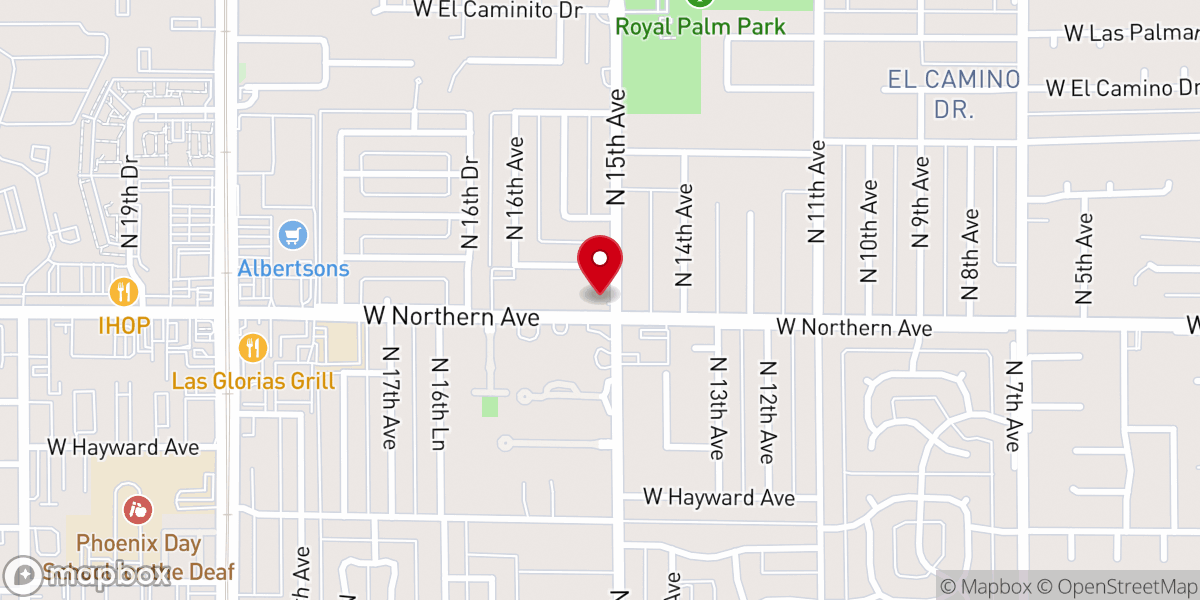 Map showing location of Forward In Faith Ministries International - Phoenix Assembly