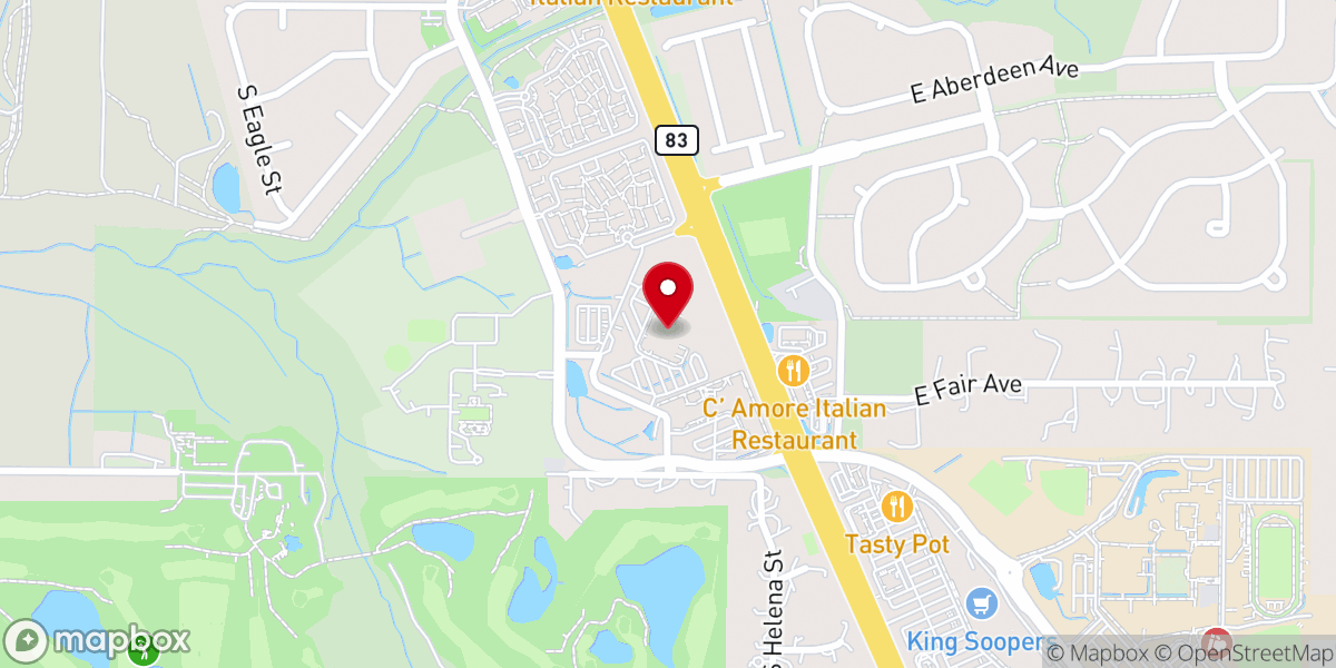 Map showing location of Fellowship Community Church