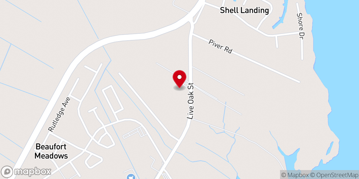 Map showing location of Grace Presbyterian Church