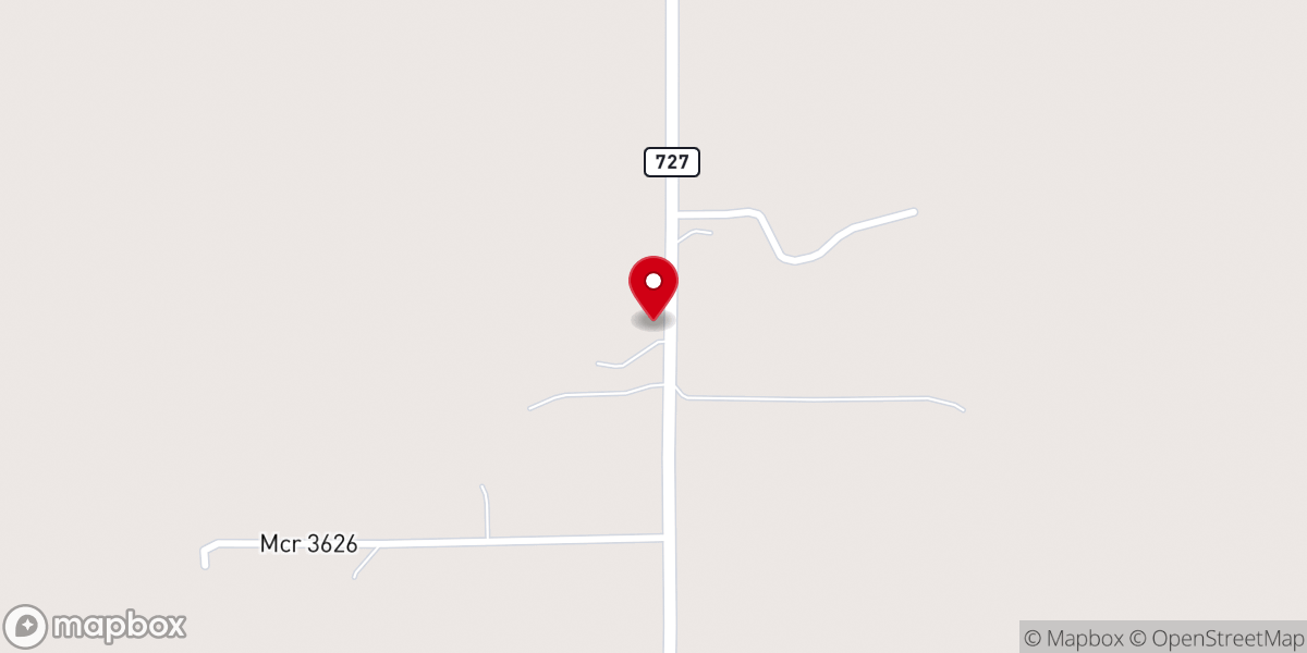 Map showing location of Gray Pentecostal Church