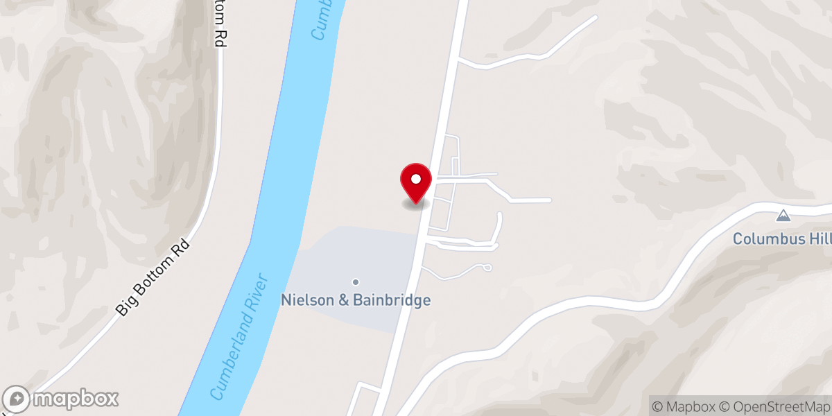 Map showing location of Sugar Creek Church of Christ
