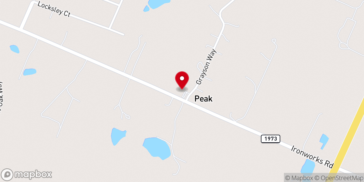 Map showing location of Georgetown Evangelical Free