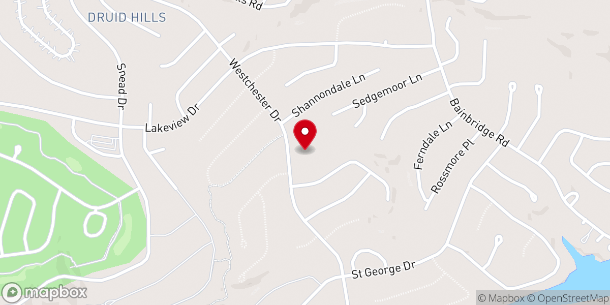 Map showing location of Fairfield Glade United Methodist