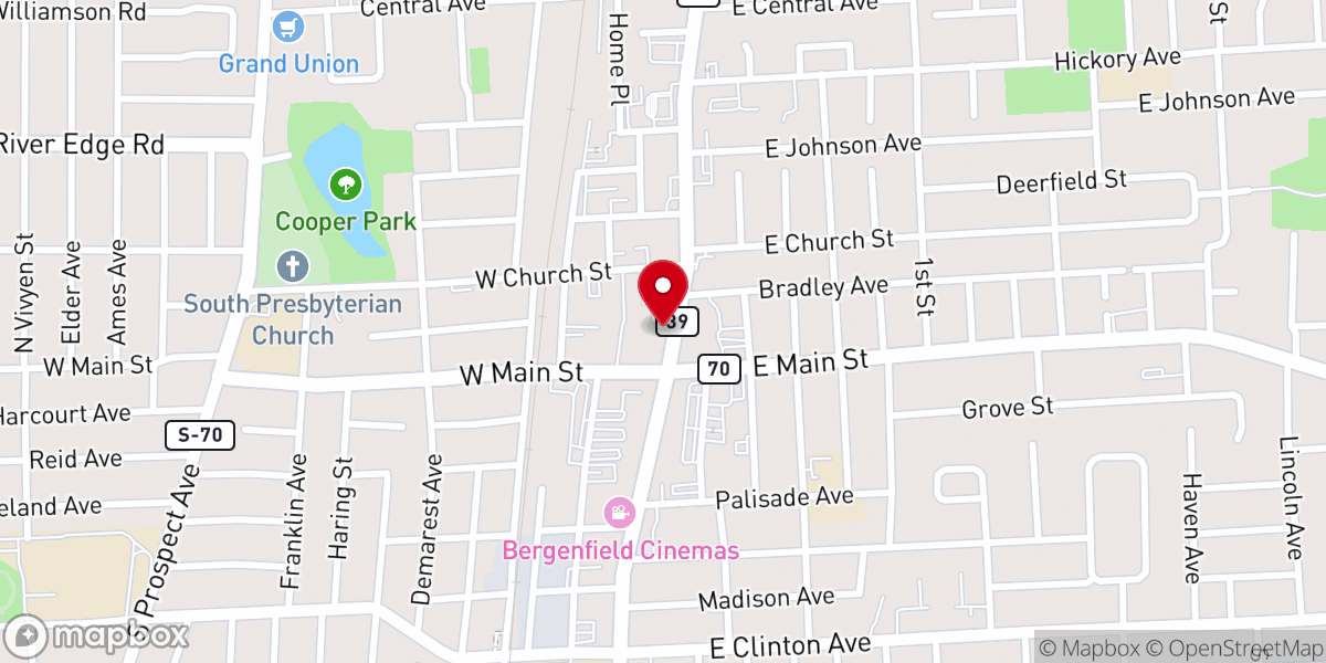 Map showing location of Bethel Apostolic Ministries International Church