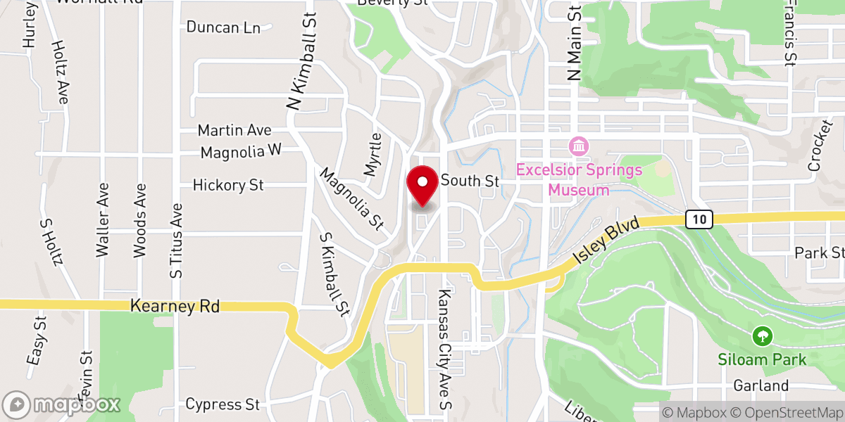 Map showing location of Living Word Church