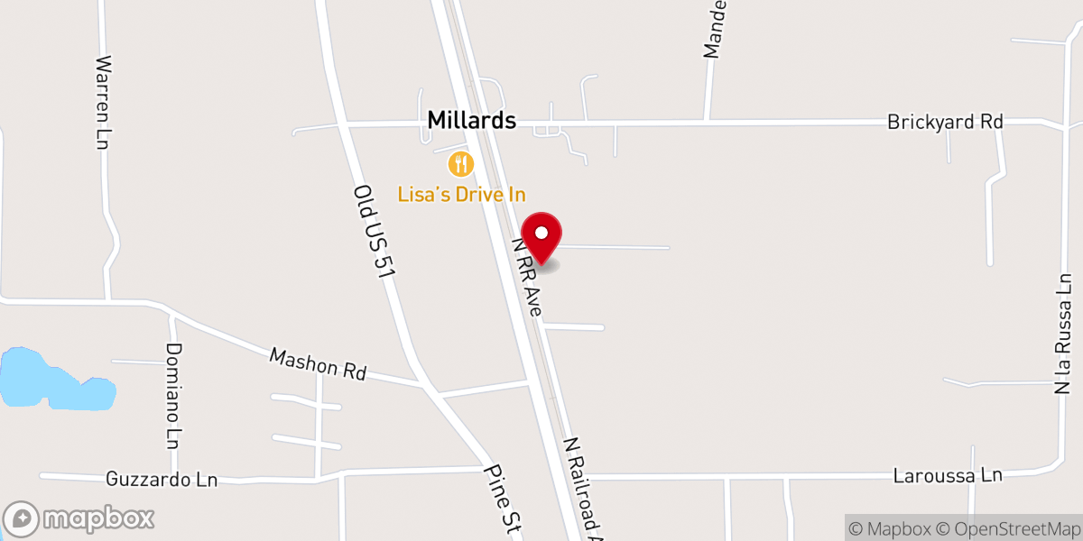 Map showing location of Central Tangipahoa Head Start