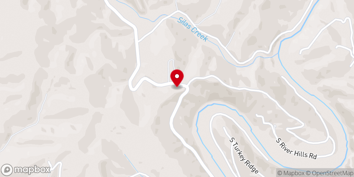 Map showing location of Greene's Chapel