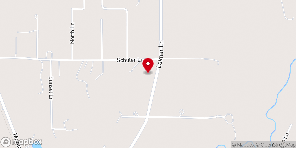 Map showing location of Grace Bible Church of Dillon