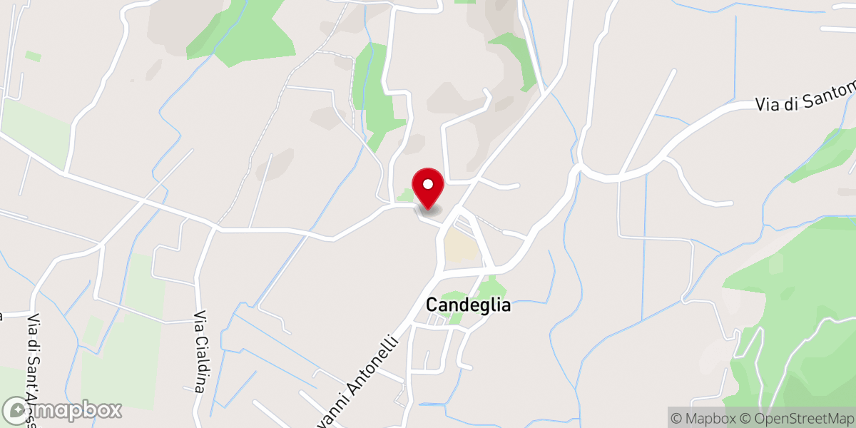 Map showing location of Chiesa di San Pietro