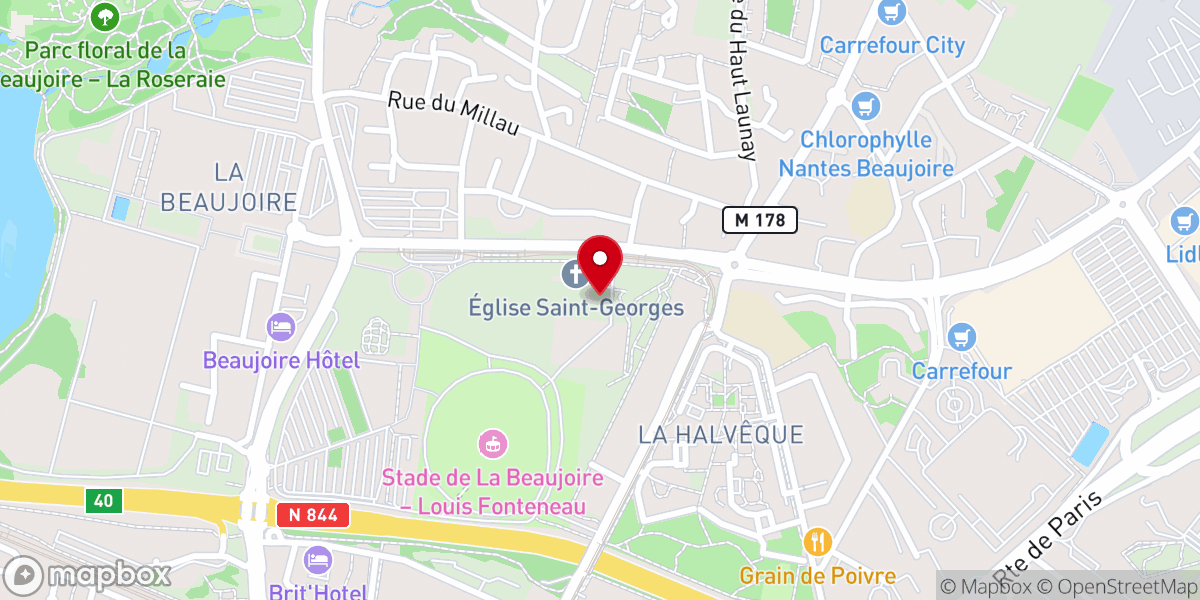Map showing location of Église orthodoxe Saint-Basile-de-Césarée-et-Saint-Alexis-d'Ugine