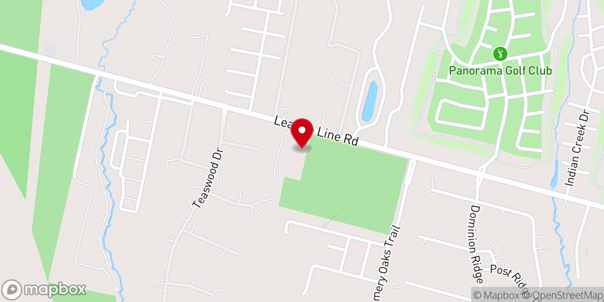 Map showing location of Christ Church