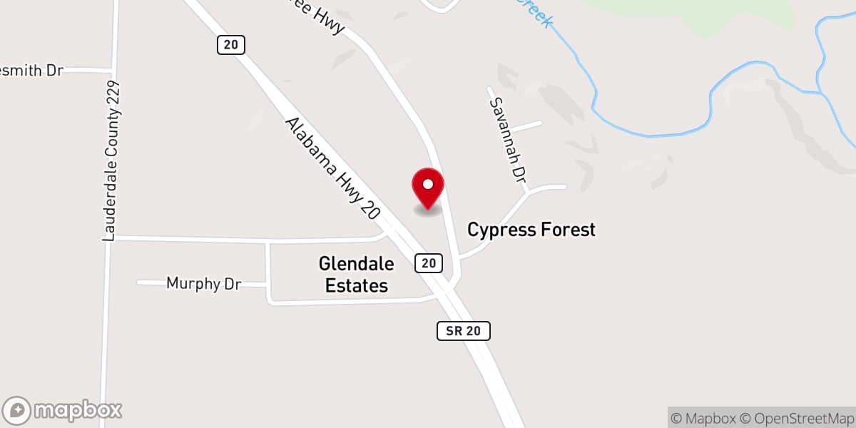Map showing location of Ransomed Community Church