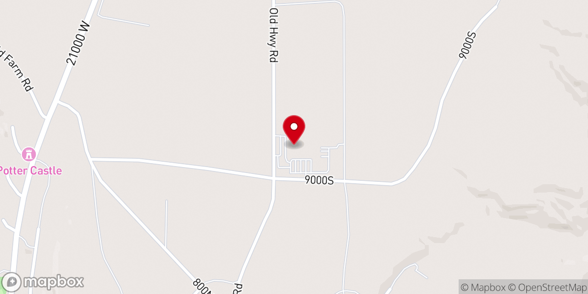 Map showing location of Duchesne County Jail