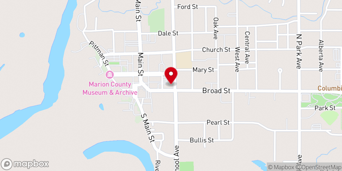 Map showing location of William Chapel Church